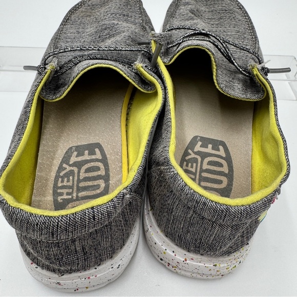 Hey Dude Wendy Sparkle Night  Casual Loafers Youth Size 3 - Picture 4 of 9